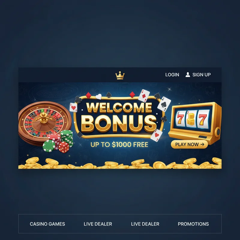 JL8787 Casino Banner